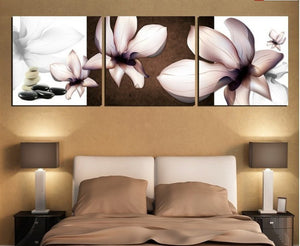 3 pcs large rose flowert art wall painting prints on canvas Home Decoration canvas art painting