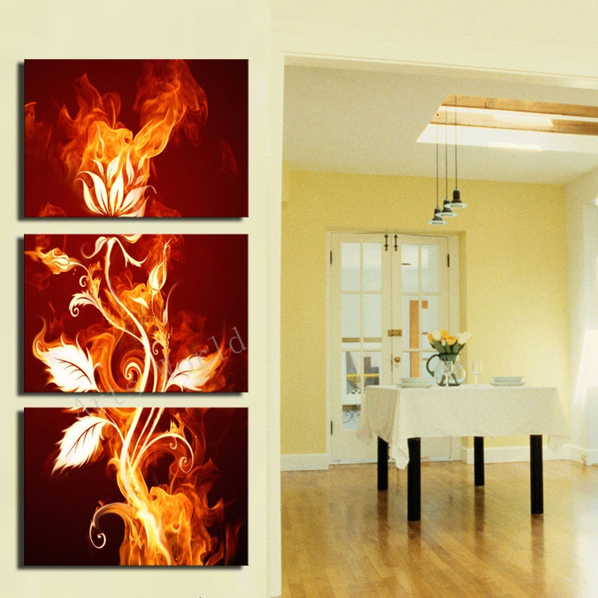 Unique 2016 Real Limited No Oil Fallout Paintings 3 Pcs Wall Art Hd Picture Modern Home Decor Living Room Canvas Print Painting