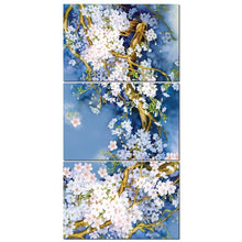 Load image into Gallery viewer, 3 Pcs Abstract Tree Blue White Posters Wall Art Pictures Canvas Home Decor Posters Paintings Living Room Bedroom Decoration