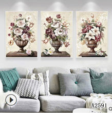 Load image into Gallery viewer, 3 PCS  Abstract Wall Painting PVC Frameless Painting Wall Art Decoration Living Room Poster Print Room Hotel Restaurant