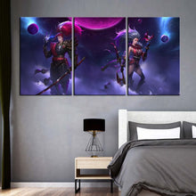 Load image into Gallery viewer, 5 OR 3 PCS LOL Wall Art Video Game Painting Yasuo Diana Wallpaper Morden Artwork Canvas Printings Murals Home Decor Wall Cover