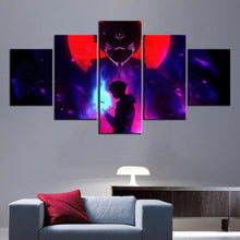 Load image into Gallery viewer, 5 OR 3 PCS Anime Oil Painting Wall Stickers Yuji Ryomen Sukuna Wallpaper Canvas Artwork Wall Cover Home Decor Background Murals