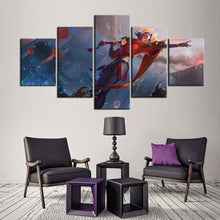 Load image into Gallery viewer, 5 or 3 PCS LOL Game Painting Fiora Wallpaper Modern Art Wall Poster Canvas Murals Sticker Home Decor Living Room Decoration Gift