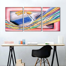 Load image into Gallery viewer, 3 Pcs Abstract Home Canvas Painting Creative Wall Decoration Frameless Painting Core Home Decoration Living Room Wall Art Decor