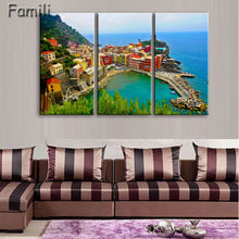 Load image into Gallery viewer, 3 Pcs/Set Framed HD Printed Italy Landscape Wall Art Canvas Pictures For Living Room Bedroom Home Decor Canvas Painting