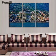 Load image into Gallery viewer, 3 Pcs/Set Framed HD Printed Italy Landscape Wall Art Canvas Pictures For Living Room Bedroom Home Decor Canvas Painting