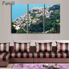 Load image into Gallery viewer, 3 Pcs/Set Framed HD Printed Italy Landscape Wall Art Canvas Pictures For Living Room Bedroom Home Decor Canvas Painting