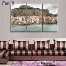 Load image into Gallery viewer, 3 Pcs/Set Framed HD Printed Italy Landscape Wall Art Canvas Pictures For Living Room Bedroom Home Decor Canvas Painting