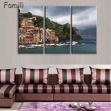 Load image into Gallery viewer, 3 Pcs/Set Framed HD Printed Italy Landscape Wall Art Canvas Pictures For Living Room Bedroom Home Decor Canvas Painting