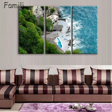 Load image into Gallery viewer, 3 Pcs/Set Framed HD Printed Italy Landscape Wall Art Canvas Pictures For Living Room Bedroom Home Decor Canvas Painting