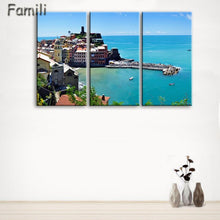 Load image into Gallery viewer, 3 Pcs/Set Framed HD Printed Italy Landscape Wall Art Canvas Pictures For Living Room Bedroom Home Decor Canvas Painting