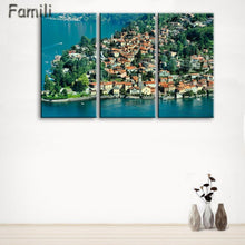 Load image into Gallery viewer, 3 Pcs/Set Framed HD Printed Italy Landscape Wall Art Canvas Pictures For Living Room Bedroom Home Decor Canvas Painting