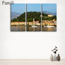 Load image into Gallery viewer, 3 Pcs/Set Framed HD Printed Italy Landscape Wall Art Canvas Pictures For Living Room Bedroom Home Decor Canvas Painting