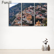 Load image into Gallery viewer, 3 Pcs/Set Framed HD Printed Italy Landscape Wall Art Canvas Pictures For Living Room Bedroom Home Decor Canvas Painting