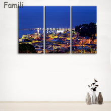 Load image into Gallery viewer, 3 Pcs/Set Framed HD Printed Italy Landscape Wall Art Canvas Pictures For Living Room Bedroom Home Decor Canvas Painting