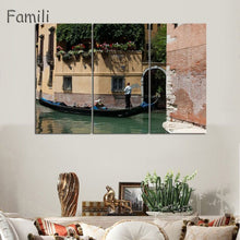 Load image into Gallery viewer, 3 Pcs/Set Landscape Venice City Canvas Paintings Print On Canvas Classic Buildings Scenery Wall Art For Living Room(Unframed)