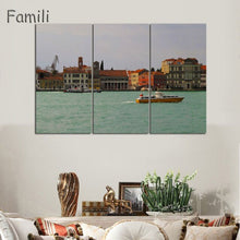 Load image into Gallery viewer, 3 Pcs/Set Landscape Venice City Canvas Paintings Print On Canvas Classic Buildings Scenery Wall Art For Living Room(Unframed)