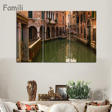 Load image into Gallery viewer, 3 Pcs/Set Landscape Venice City Canvas Paintings Print On Canvas Classic Buildings Scenery Wall Art For Living Room(Unframed)