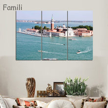 Load image into Gallery viewer, 3 Pcs/Set Landscape Venice City Canvas Paintings Print On Canvas Classic Buildings Scenery Wall Art For Living Room(Unframed)