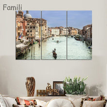 Load image into Gallery viewer, 3 Pcs/Set Landscape Venice City Canvas Paintings Print On Canvas Classic Buildings Scenery Wall Art For Living Room(Unframed)