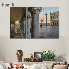 Load image into Gallery viewer, 3 Pcs/Set Landscape Venice City Canvas Paintings Print On Canvas Classic Buildings Scenery Wall Art For Living Room(Unframed)