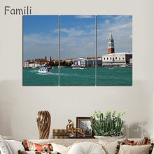 Load image into Gallery viewer, 3 Pcs/Set Landscape Venice City Canvas Paintings Print On Canvas Classic Buildings Scenery Wall Art For Living Room(Unframed)