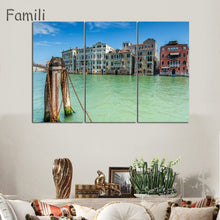 Load image into Gallery viewer, 3 Pcs/Set Landscape Venice City Canvas Paintings Print On Canvas Classic Buildings Scenery Wall Art For Living Room(Unframed)