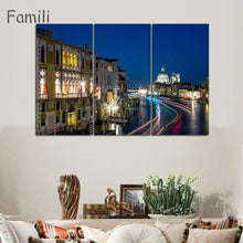 Load image into Gallery viewer, 3 Pcs/Set Landscape Venice City Canvas Paintings Print On Canvas Classic Buildings Scenery Wall Art For Living Room(Unframed)