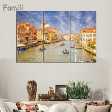 Load image into Gallery viewer, 3 Pcs Landscape Venice City Canvas Paintings Print On Canvas Classic Buildings Scenery Wall Art For Living Room(Unframed)