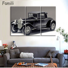 Load image into Gallery viewer, 3 Pcs/Set Modern Landscape Painting Printed On Canvas Classic Retro Car Canvas Painting Bedroom Decor Wall art pictures