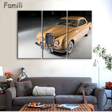 Load image into Gallery viewer, 3 Pcs/Set Modern Landscape Painting Printed On Canvas Classic Retro Car Canvas Painting Bedroom Decor Wall art pictures