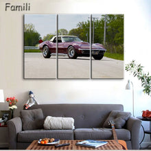 Load image into Gallery viewer, 3 Pcs/Set Modern Landscape Painting Printed On Canvas Classic Retro Car Canvas Painting Bedroom Decor Wall art pictures