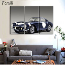 Load image into Gallery viewer, 3 Pcs/Set Modern Landscape Painting Printed On Canvas Classic Retro Car Canvas Painting Bedroom Decor Wall art pictures