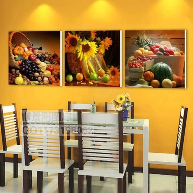 fruit flower HD Printed Modular Paintings on The Wall Art Canvas Pictures For Living Room Home Decor 3 pcs Cuadros Decoracion