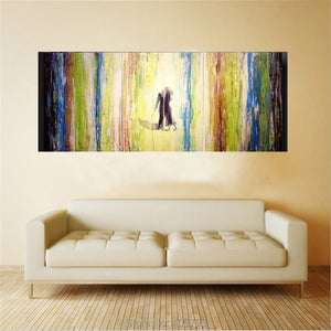 3 pcs/lot Large Modern hand-painted Art Oil Painting Wall Decor canvas No framed romantic love home decoration