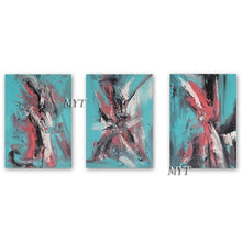 Load image into Gallery viewer, Hot Handmade Abstract 3 PCS 1 Set Canvas Painting Minimalist Style Wall Art Pictures For Living Room Bedroom Unframed