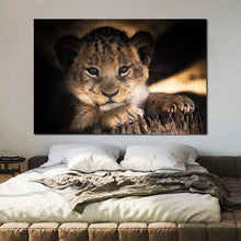 Load image into Gallery viewer, Lion Mother And Child Pictures Canvas Painting Posters And Prints Wall Art for Living Room Modern Home Decoration