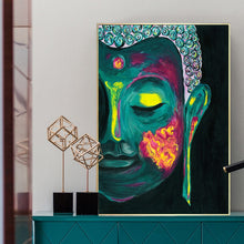 Load image into Gallery viewer, Buddha Paintings Wall Art Pictures For Living Room Canvas Painting Home Decor Abstract Posters And Prints NO FRAME