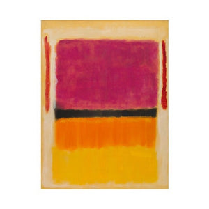 Famous Canvas Painting Mark Rothko Abstract Handmade Colorful Oil Painting Nordic Modern Wall Picture for Home Wall Decoration