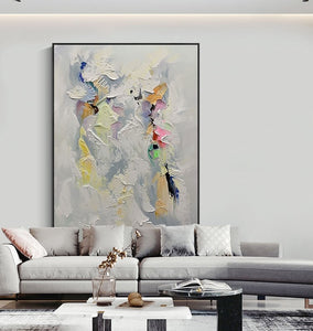 High Quality Pure Hand-painted Oil Painting Abstract Painting Thickness Oil For Wall Decoration Modern Living room