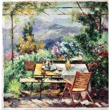 Load image into Gallery viewer, 100% Hand Painted Modern Flower Garden Oil Painting On Canvas Wall Art Frameless Picture Decoration For Live Room Home Deco Gift