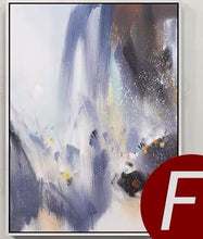 Load image into Gallery viewer, 100% Hand Painted Modern Abstract Oil Painting on Canvas Modular Canvas Painting Wall Art Picture Painting for Living Room