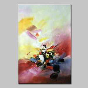 Wall Paintings Hand Painted Abstract Oil Painting on Canvas Modern Art Pictures For Living Room Home Decoration No Framed