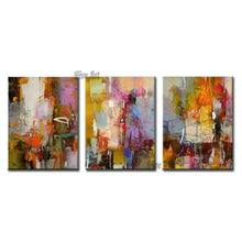 Load image into Gallery viewer, 3PCS Abstract Group Oil Painting Simple Design Canvas Art Wall Decoration Free Shipping Painting Artwork Wall Picture Canvas Art