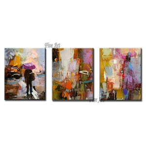 3PCS Abstract Group Oil Painting Simple Design Canvas Art Wall Decoration Free Shipping Painting Artwork Wall Picture Canvas Art