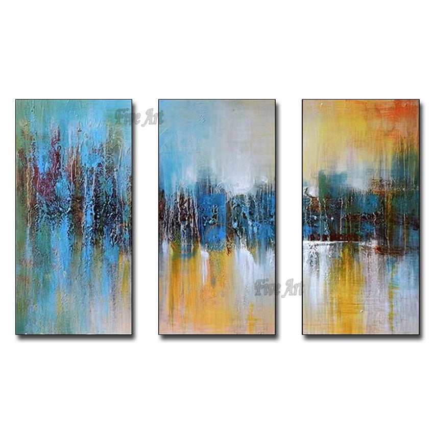 Frameless Wall Art Handmade Oil Painting Home Decoration Abstract Landscape On Canvas Hand-painted Artwork For Room
