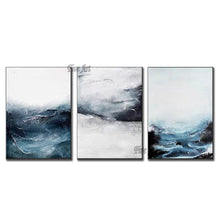 Load image into Gallery viewer, Free Shipping 3PCS Abstract Group Oil Painting Simple Design Canvas Art Wall Decoration Painting Artwork Wall Picture Canvas Art