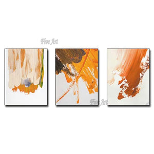 3PCS 1Set New Oil Painting Art Abstract 100% Hand Painted Canvas Paintings Wall Art Home Decoration Wall Decor Unframed