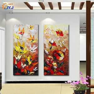 Love Picture Thick Textured 100% Hand painted Modern Abstract Oil Painting On Canvas Wall Art Home Decoration No Framed SL115