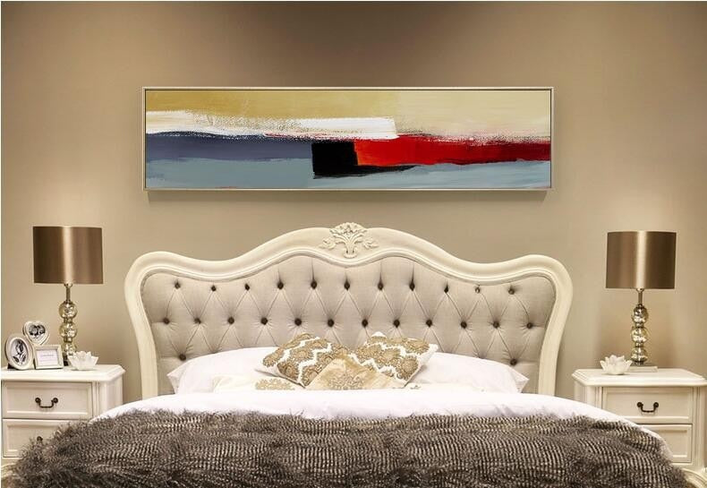 Christmas Nice Painting On Canvas Modern Abstract Painting Contemporary Single Picture Wall Decorations For Ned Room